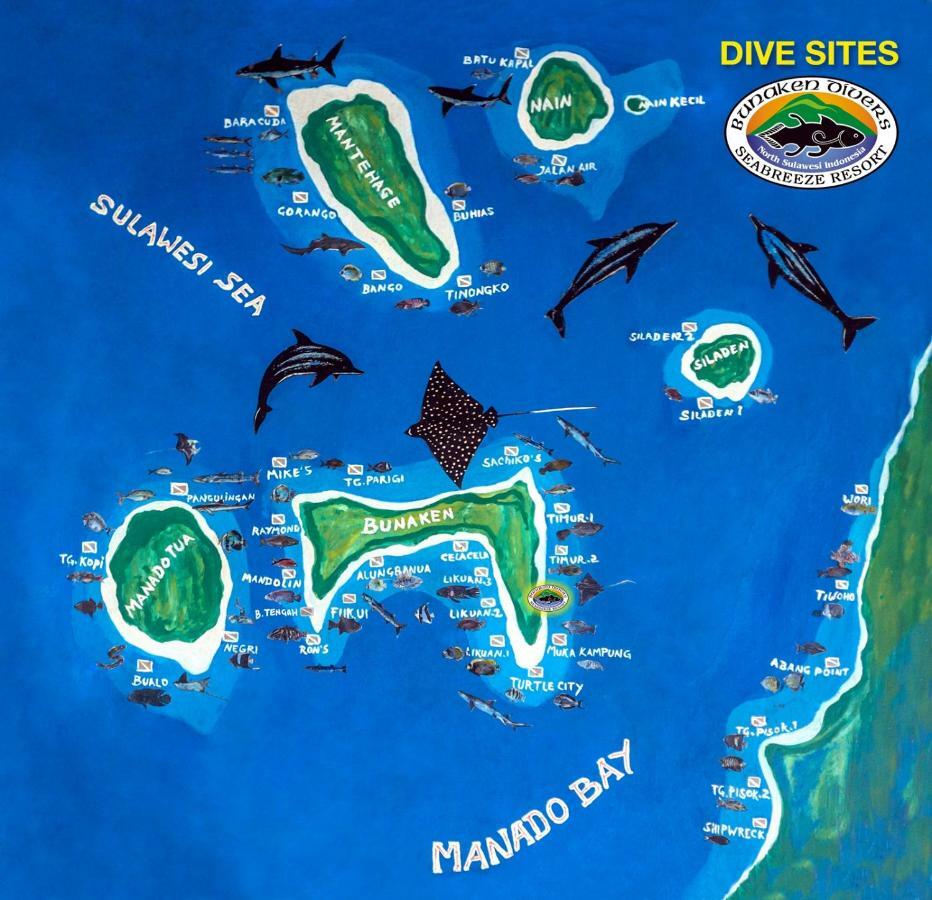 Bunaken Divers Sea Breeze Resort Екстериор снимка
